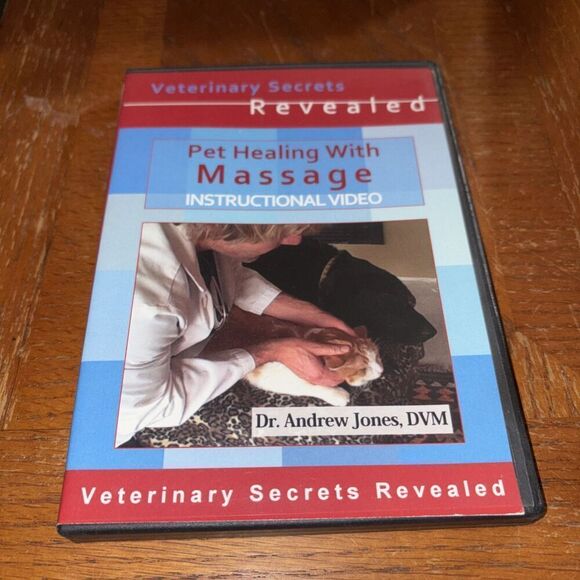 Pet Healing with Massage Cat Dog - Veterinary Secrets Revealed Instructional DVD - Picture 1 of 2